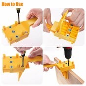 Woodworking Doweling Jig Drill Kit