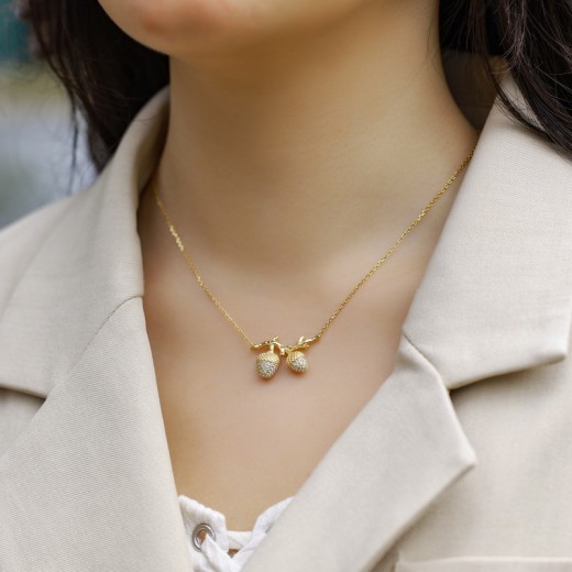 Fashion Personality Siberian Hazelnut Necklace