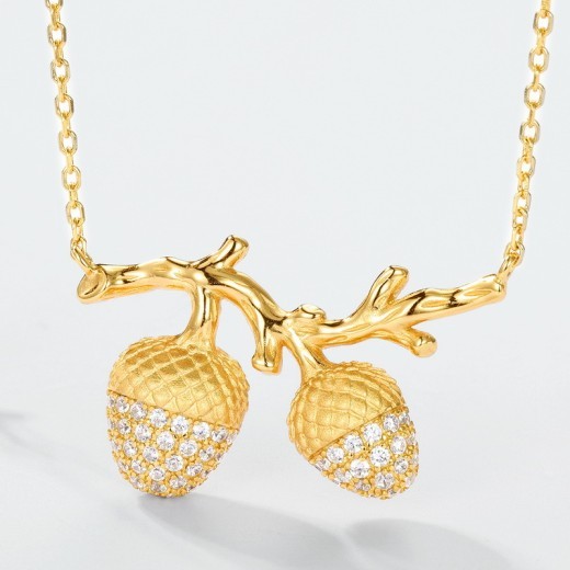 Fashion Personality Siberian Hazelnut Necklace