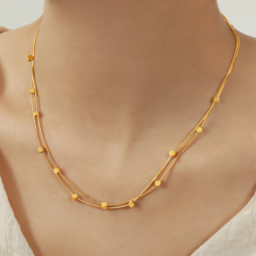 Women's Versatile Double-layer Clavicle Chain