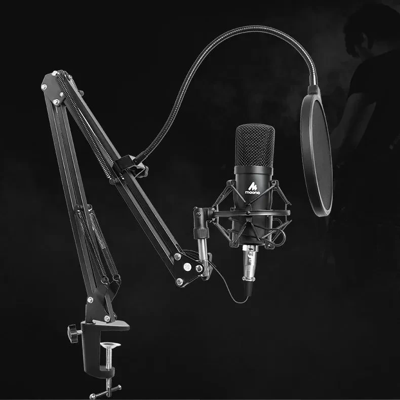 Mobile Phone K Song Capacitor Computer Recording Microphone Wired Microphone Mic