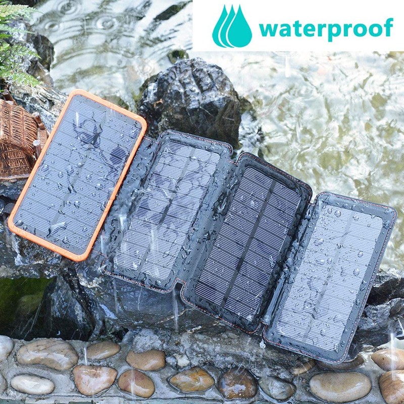 Outdoor Portable Waterproof Folding Solar Charging Group