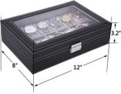 Watch Display Box 12 Slots