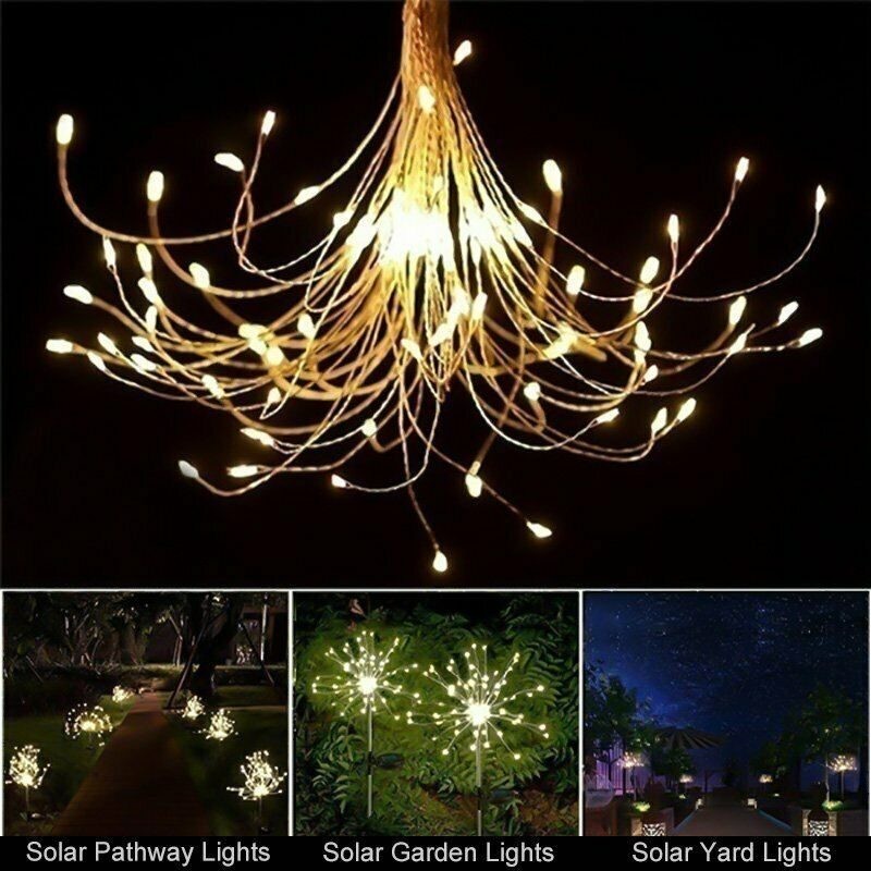 Garden Solar Light Outdoor Firework Lights