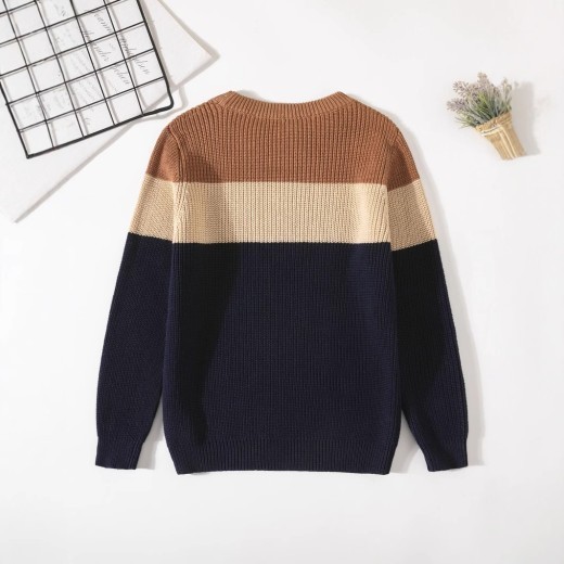 Boys' Thick Knitted Sweater