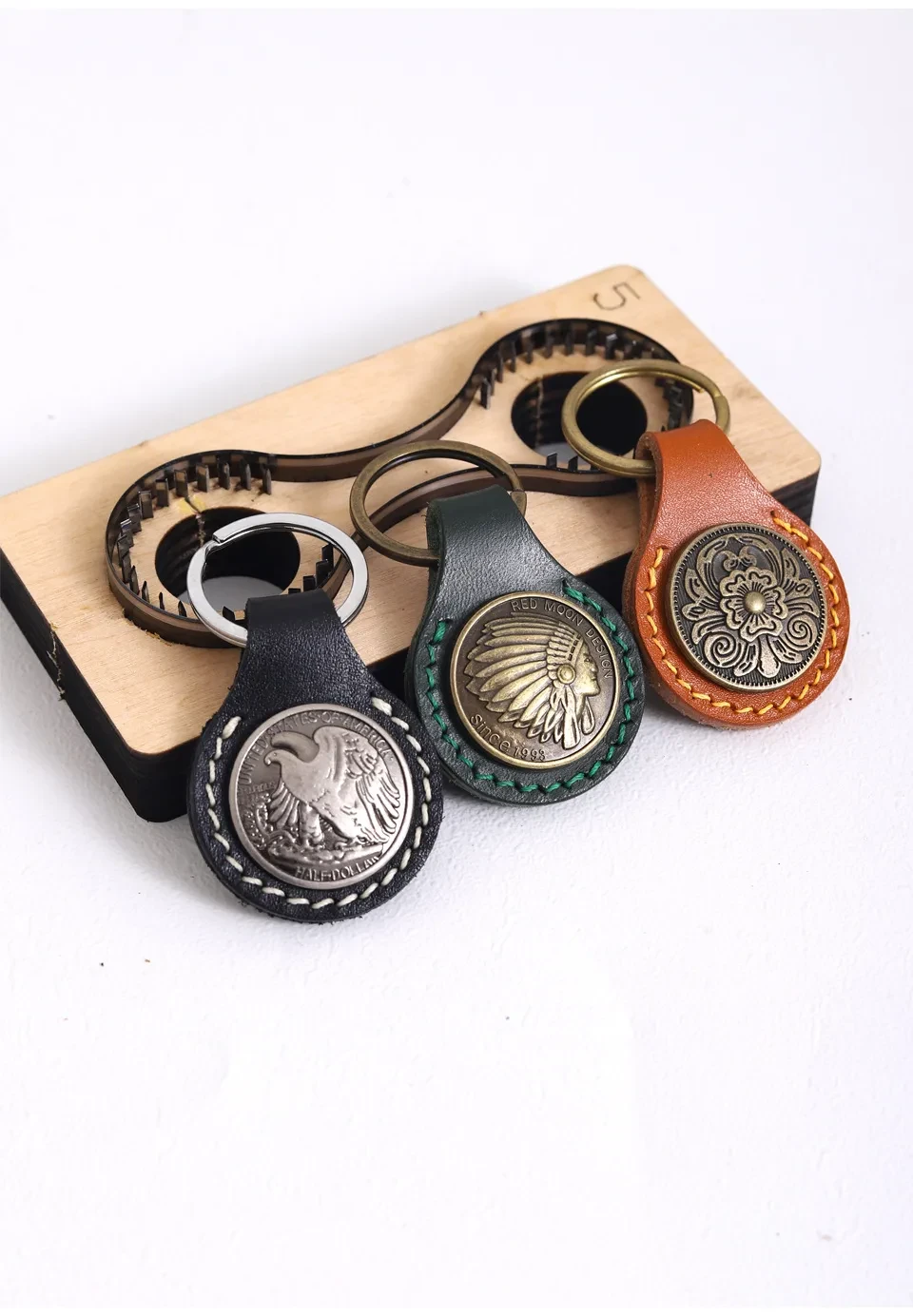 Key Ring Hanging Decoration Knife Leather Cutting Mold