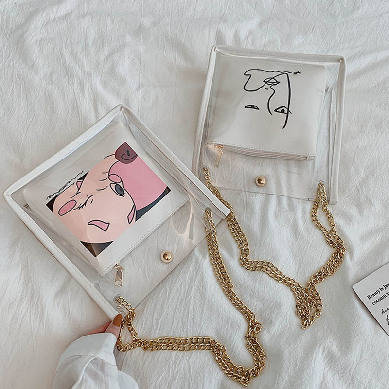 Trendy All-Match Messenger Bag, Shoulder Bag, Large Capacity Tote Bag