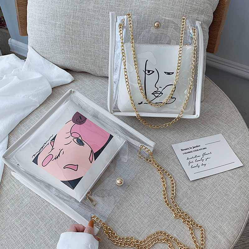 Trendy All-Match Messenger Bag, Shoulder Bag, Large Capacity Tote Bag