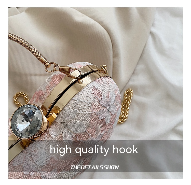 Sweet Floral Chain Crossbody Bag Fashion Tote