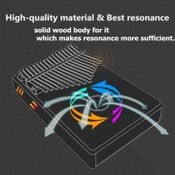 17 Key Kalimba Pocket Thumb Piano Mini Keyboard