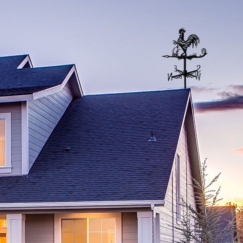 Rooster Weather Vane Rooster Wind Vane Garden Ornament