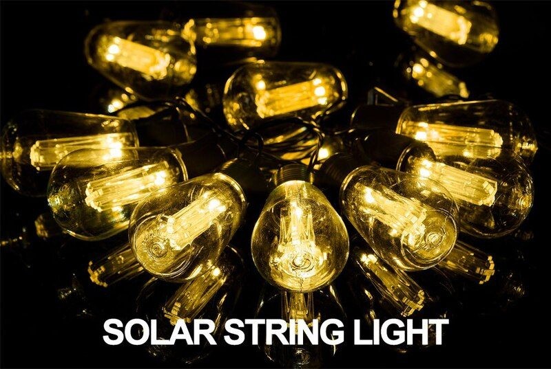 Solar Festoon Light Outdoor String Lights