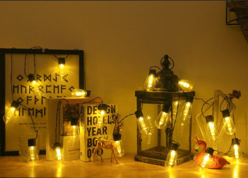 Solar Festoon Light Outdoor String Lights