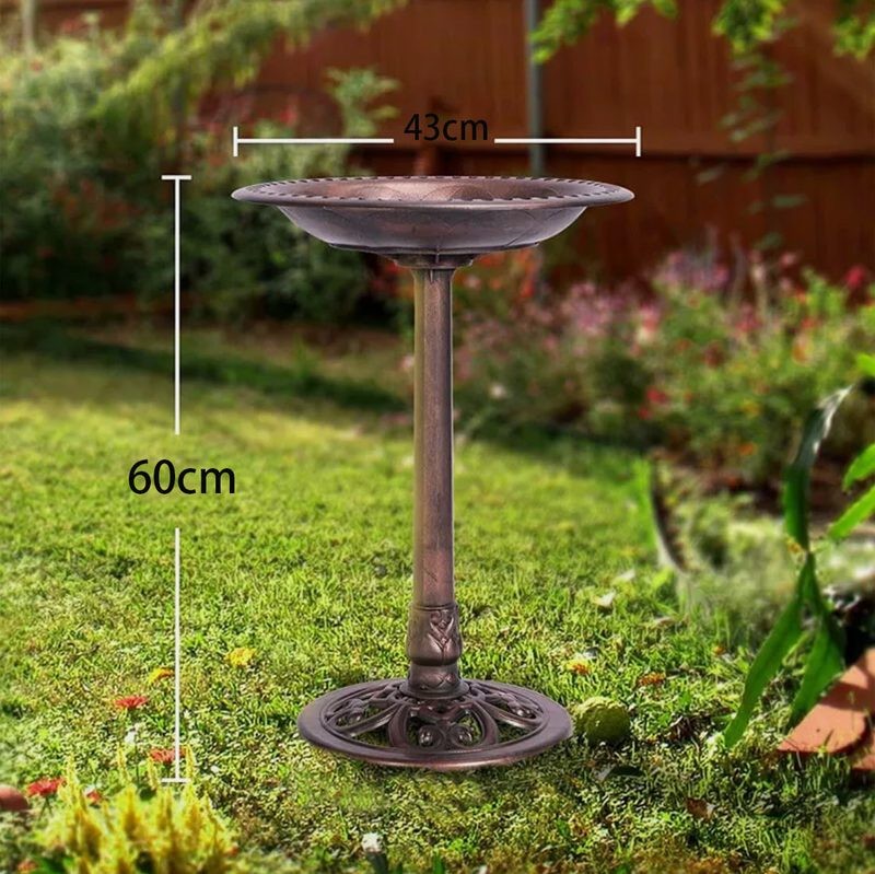 Bird baths Antique Style Decoration Standing