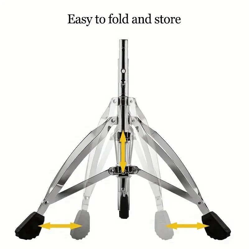 Adjustable Height 5A Sticks Comfort-Padded Drum Throne