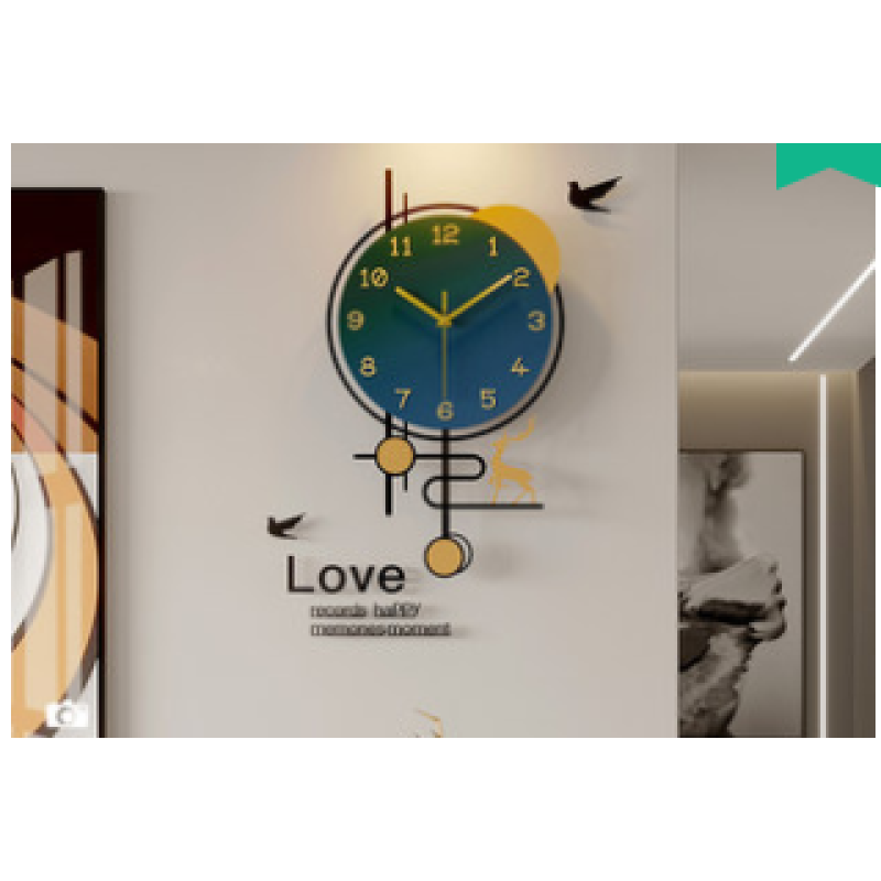 Clocks Wall Clocks Living Room Clocks Home Light Luxury Simple Modern Decoration Net Red Fashion Wall Quartz Watches Wall Watches