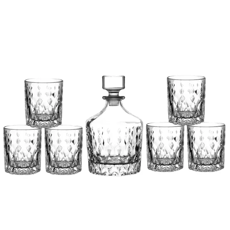 Whiskey Imported Wine Suit 1 Pot 6 Cups Mild Luxury Retro