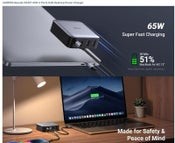 UGREEN Nexode CD327 65W 4 Ports GaN Desktop Power Charger