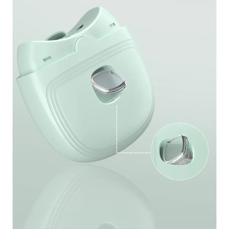 Rechargeable Mini Nail Clippers For Children Adults Automatic Nail Trimmer Manicure Polishing With Light