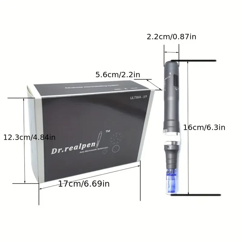 Dr. Realpen Dermapen Featuring 20pcs of Nano HR