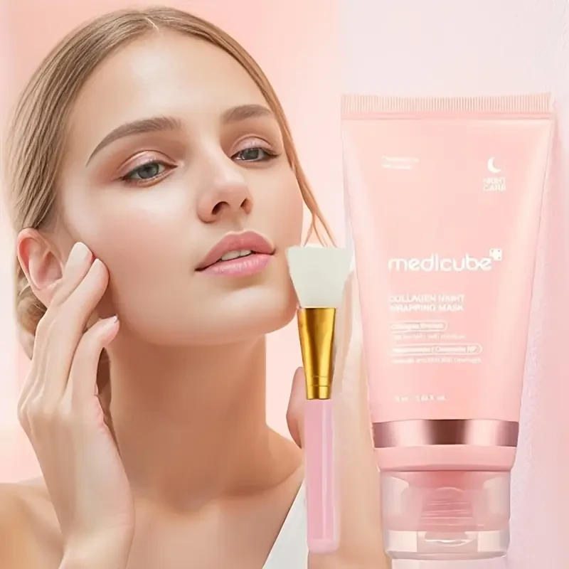Medicube Collagen Overnight Mask Set with Applicator Brush