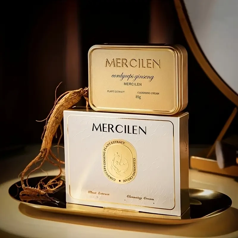 MERCILEN PLANT EXTRACT SOOTHING CLEANSING CREAM with plant squalane