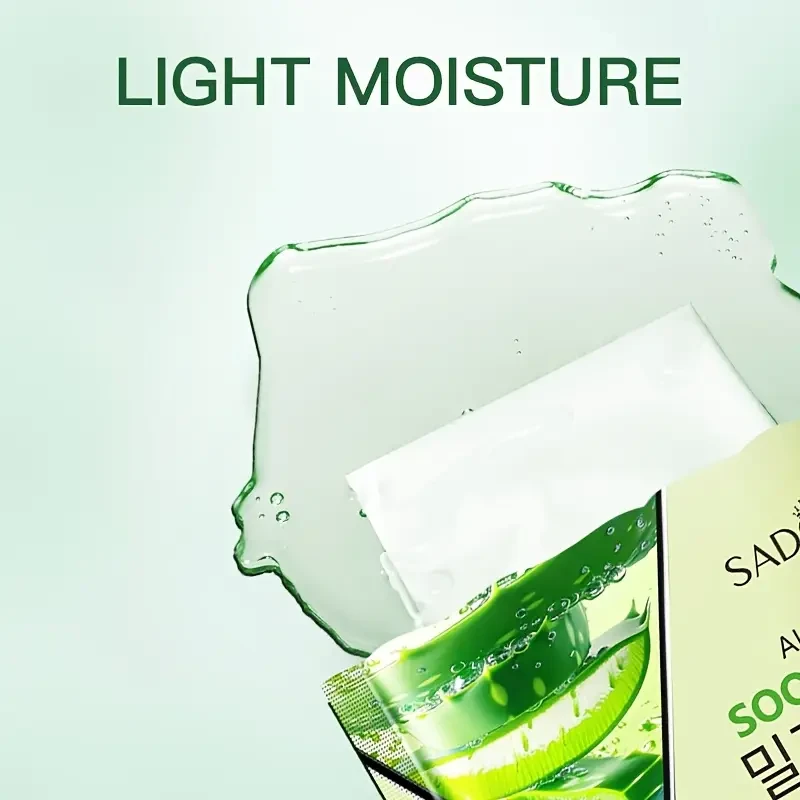 SADOER 10-Pack Aloe Vera Facial Masks
