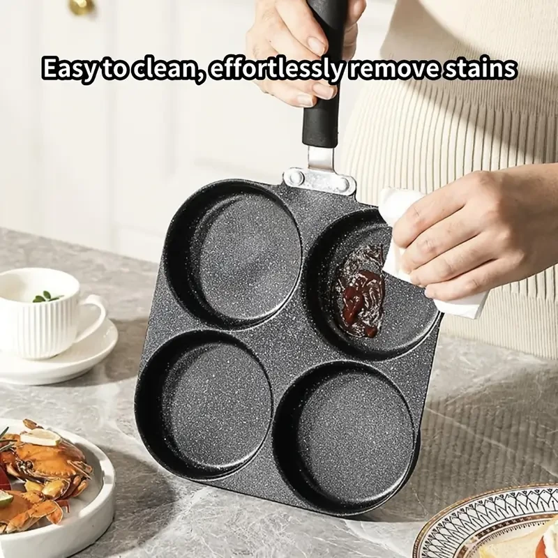 Non-Stick Cast Iron Egg Frying Pan