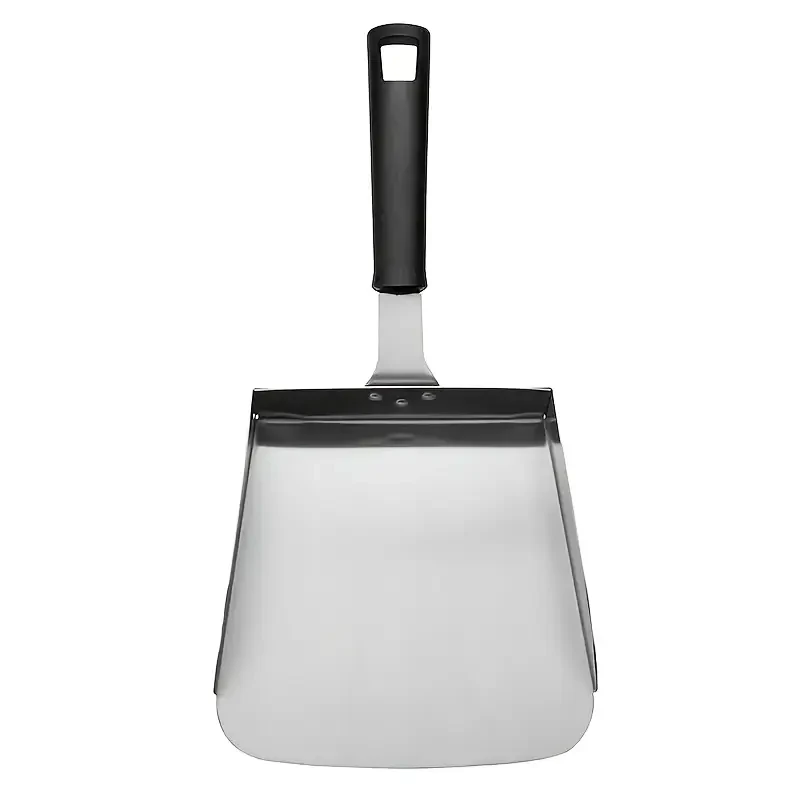 SHAON Extra Large Stainless Steel Food Mover with Flat Bottom