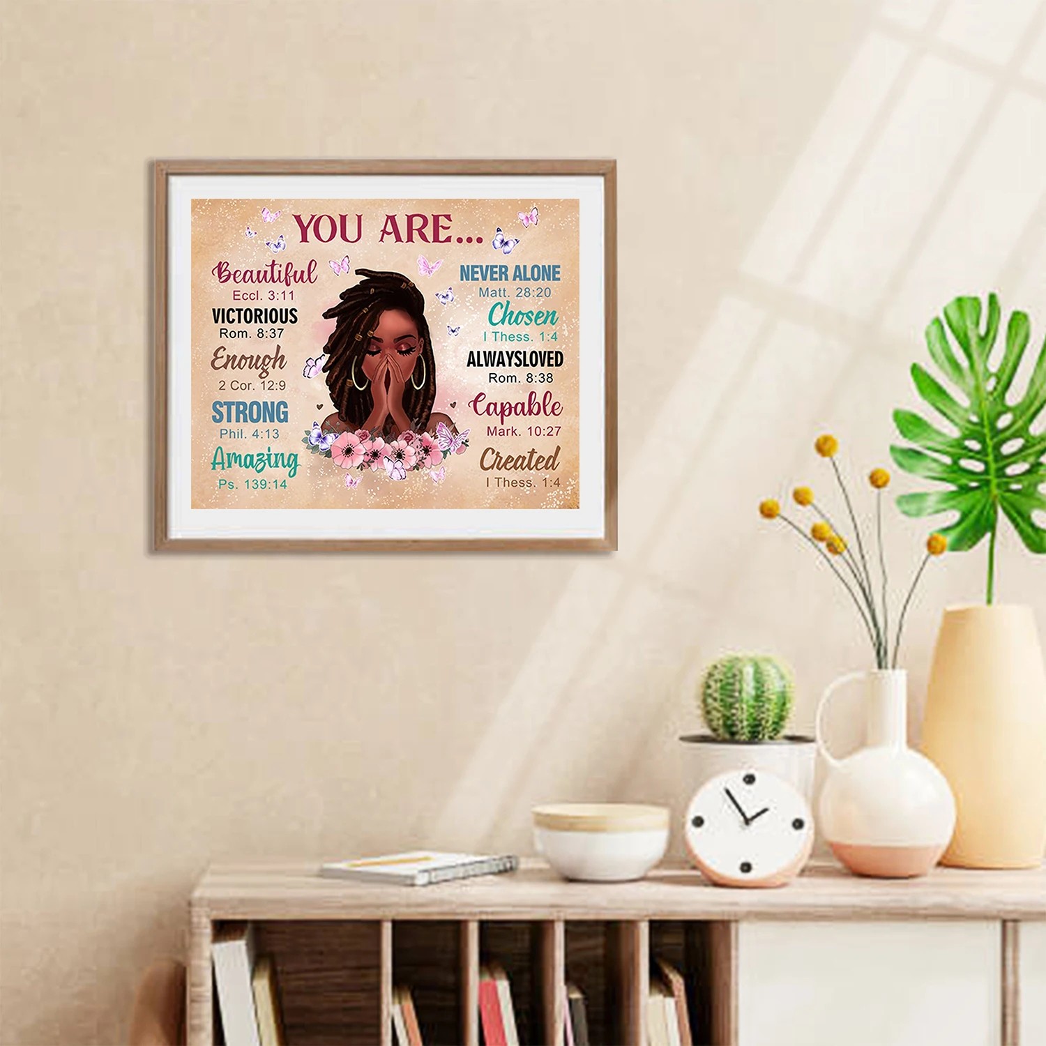 African American Wall Art - Christian Gifts for Women