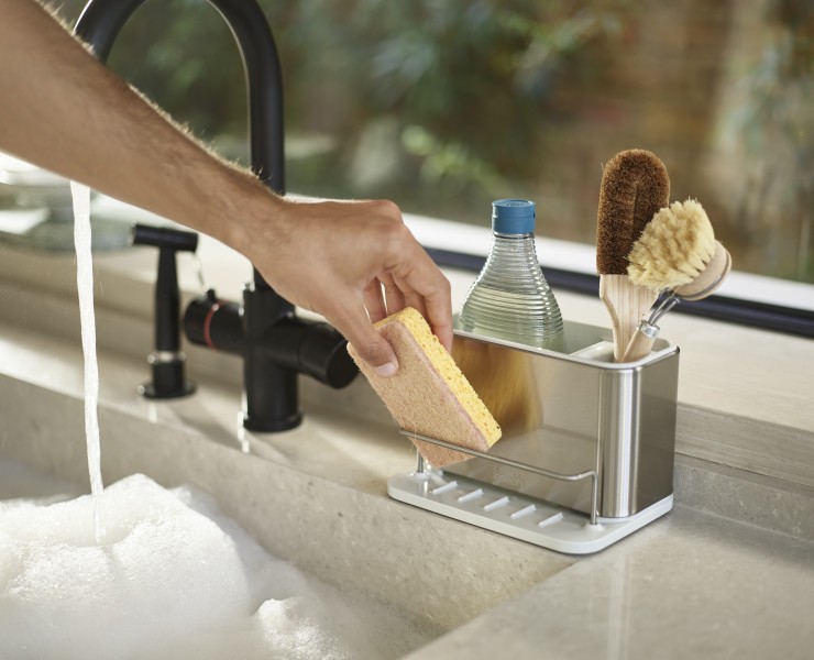 Surface Sink Tidy Stainless Steel - Stone