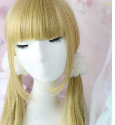 Cute Soft Girl With Japanese Hair Accessories And Headband Selling Cute