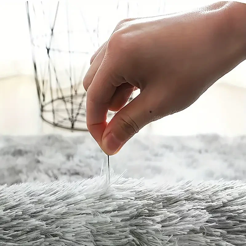 Soft Fluffy Shag Area Rug - Luxury Non-Slip Machine Washable Carpet for Living Room and Bedroom