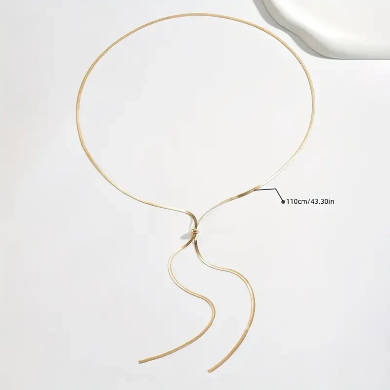 1pc Stainless Steel 18K Golden Plated