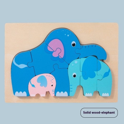 Children's Large 3D Puzzle Model Wooden Puzzle