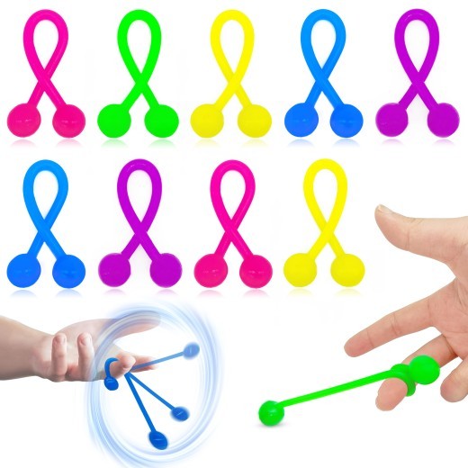 Soft Rubber Bead Fingertip Decompression Toy