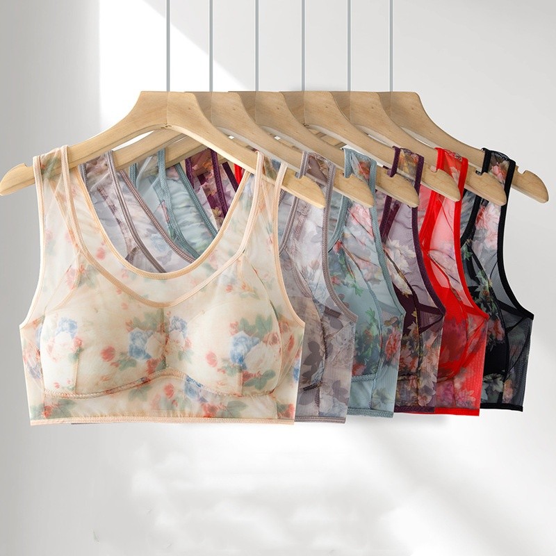 Super gather bra | Ice Silk Lace Cooling Comfort Bra