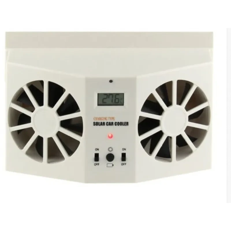 2W Car Solar Exhaust Fan Solar Car Exhaust Fan Car With Solar Cooling Artifact