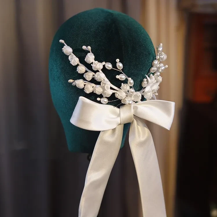 Bride Bell Orchid Several Branches Hairpin Hairband