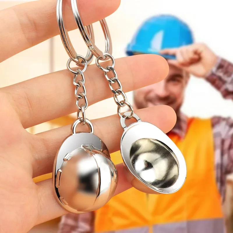 Creative Mini Helmet Keychain Pendant