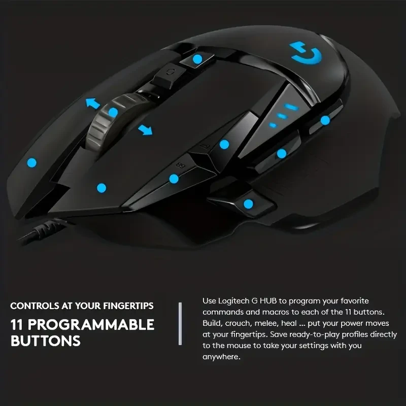 Logitech Hero Wired Gaming Mouse
