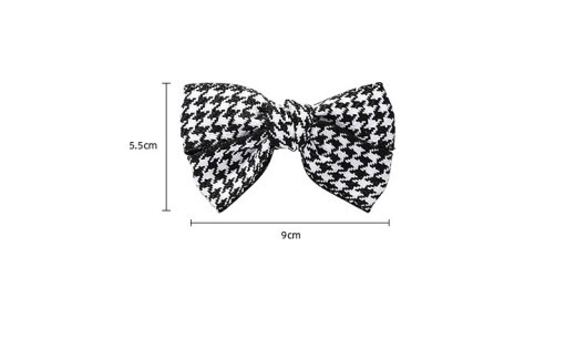 Barrettes Fabric Back Head Big Bow Spring Clip