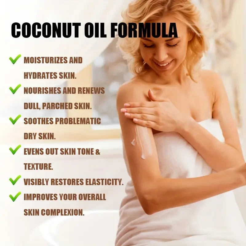 300ML Coconut Oil Body Cream