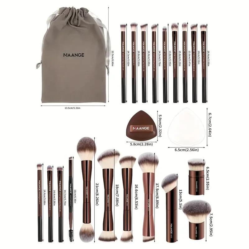 MAANGE 23pcs Professional Makeup Kit