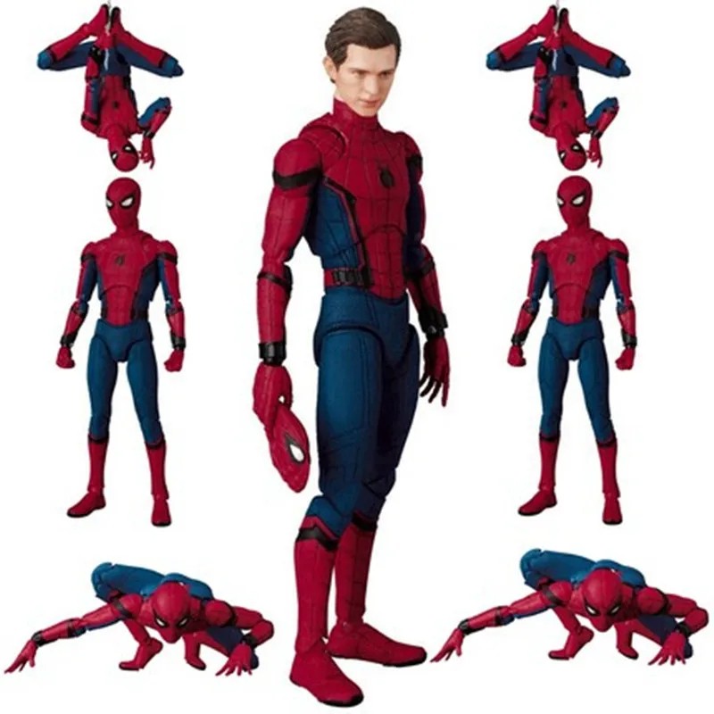 Disney Avengers Spider-Man Homecoming Action Figure - Tom Holland Face