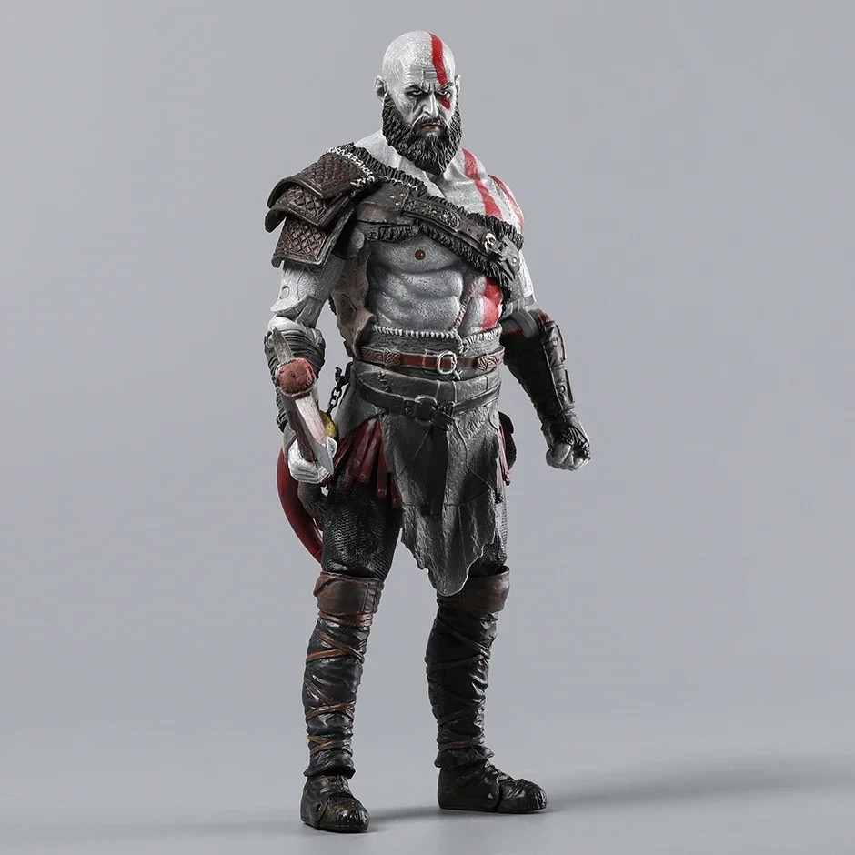 God of War Kratos & Atreus Action Figures - PVC Toys Collection Model Doll