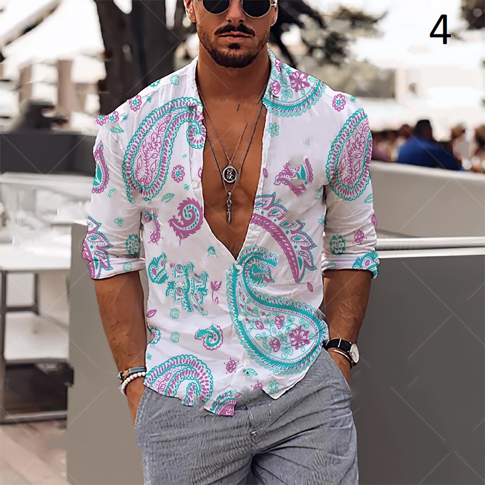 Men's Urban Print Spacious Tee