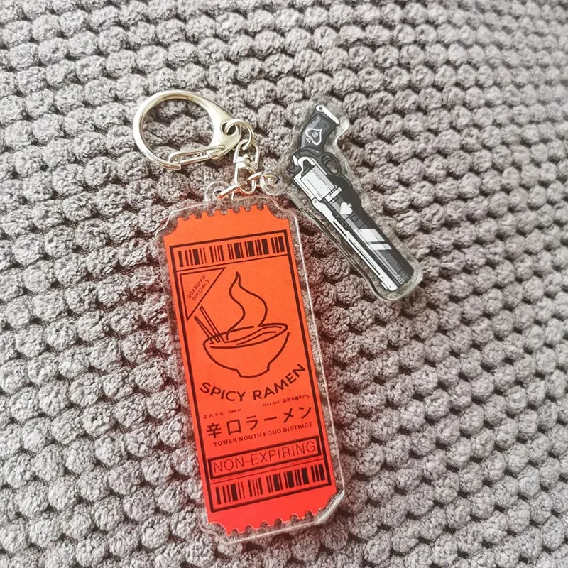 Acrylic Key Chain Pendant Without Black Cardboard