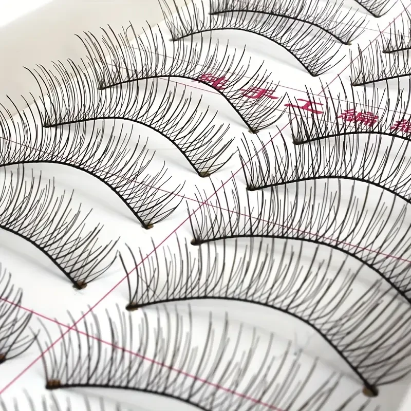 10 Pairs False Eyelashes