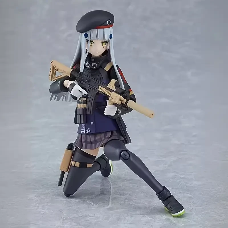 Articulated Anime Military Figure Model